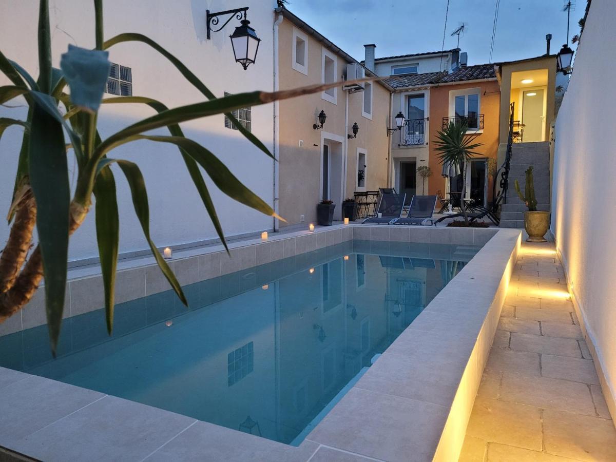 L Arancio - Centre Village - Piscine - 4 Pers Bessan Ngoại thất bức ảnh